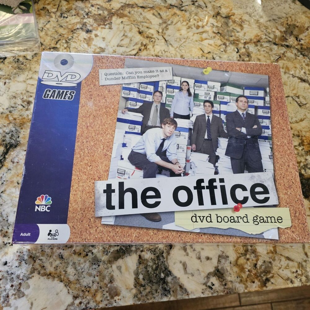 The Office DVD Board Game Trivia Dunder‎ Mifflin Pressman 2008 NBC